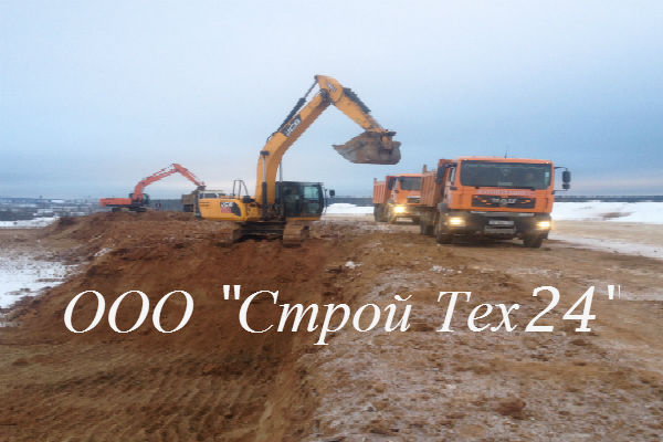 Вертикальная планировка территории "Строй Тех24"